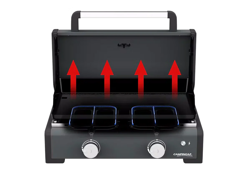 Campingaz Sigma 2 Gas Plancha Griddle with Hood
