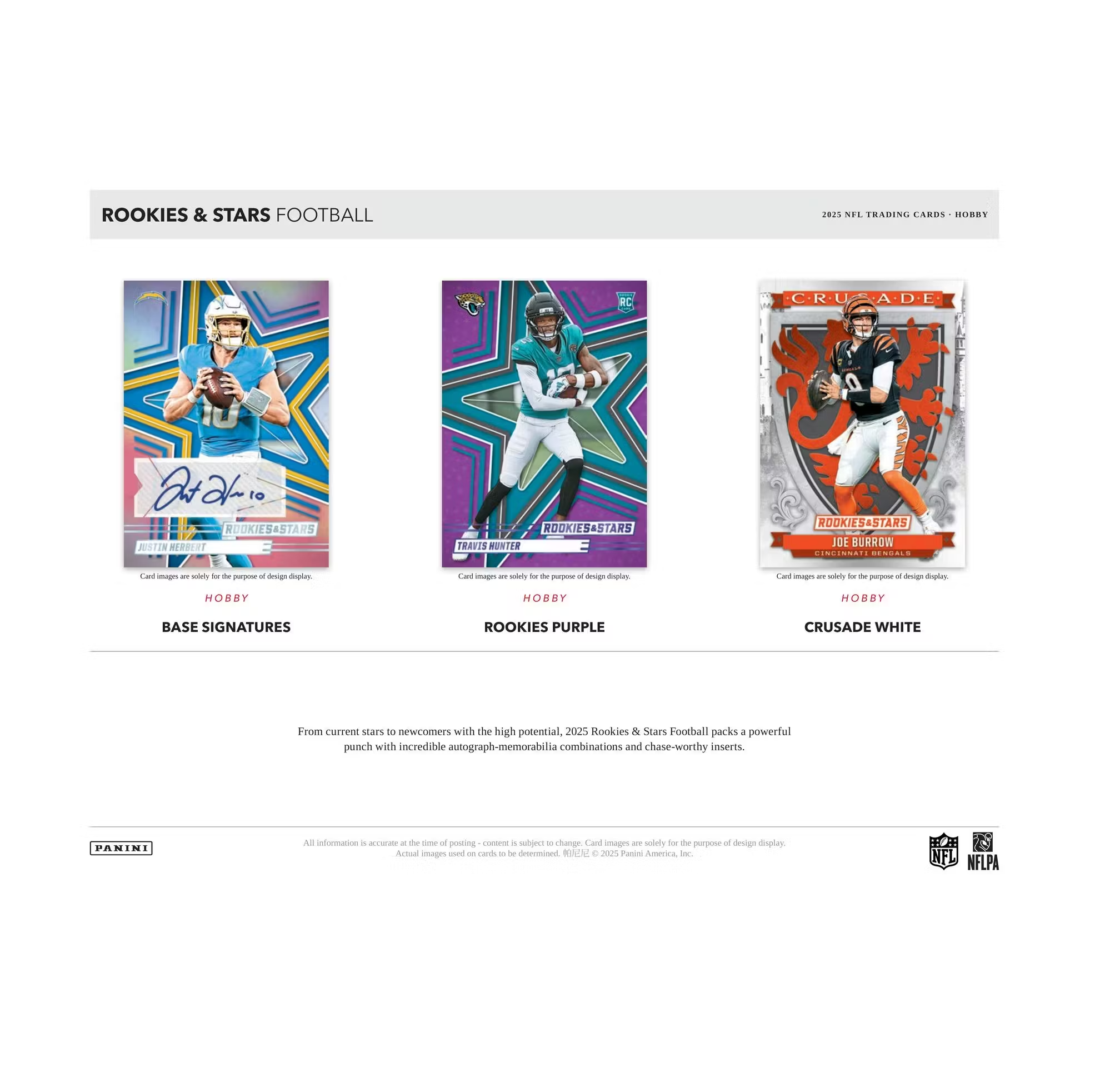 2025 Panini Rookies & Stars Football Hobby Box