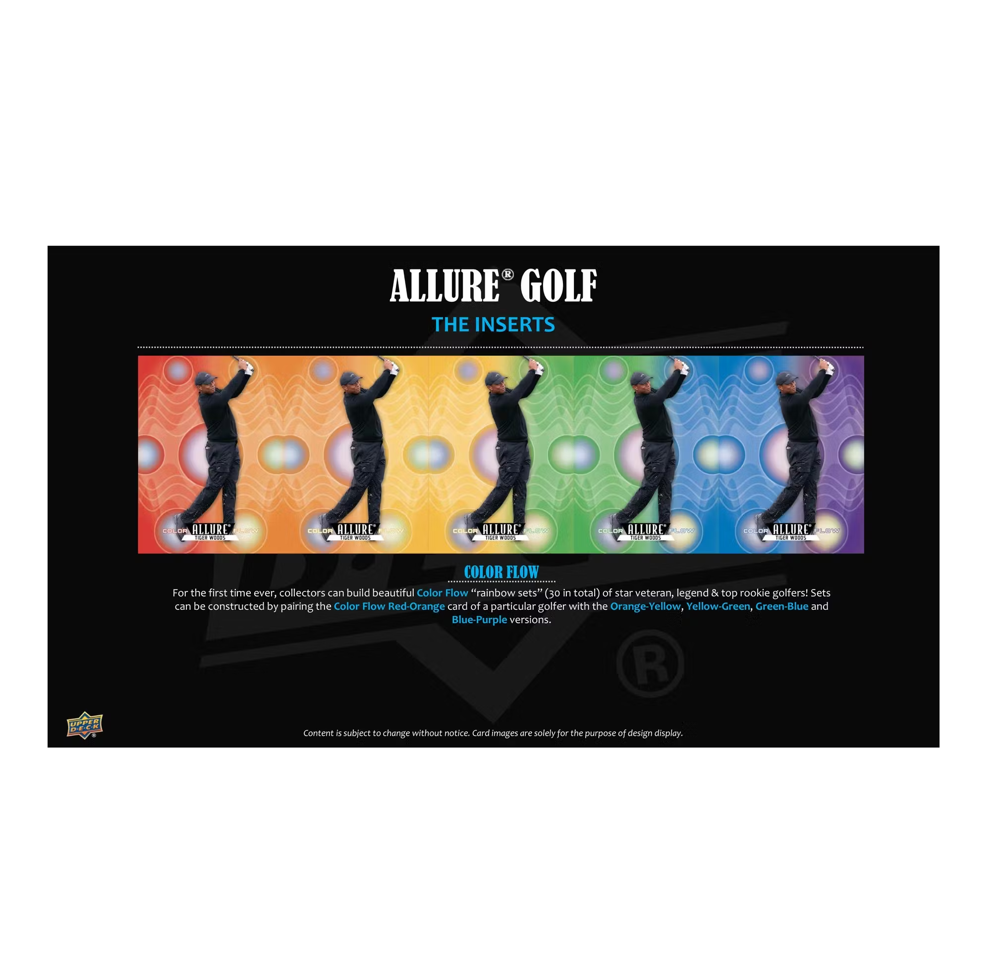 2026 Upper Deck Allure Golf Blaster 20-Box Case