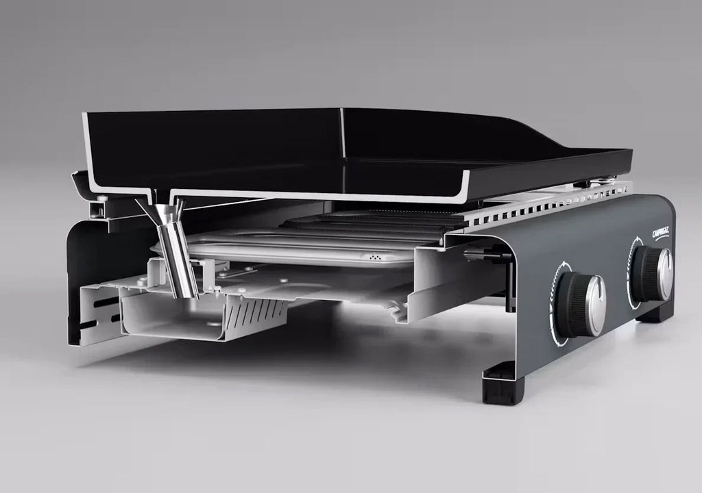 Campingaz Sigma 2 Gas Plancha Griddle with Hood