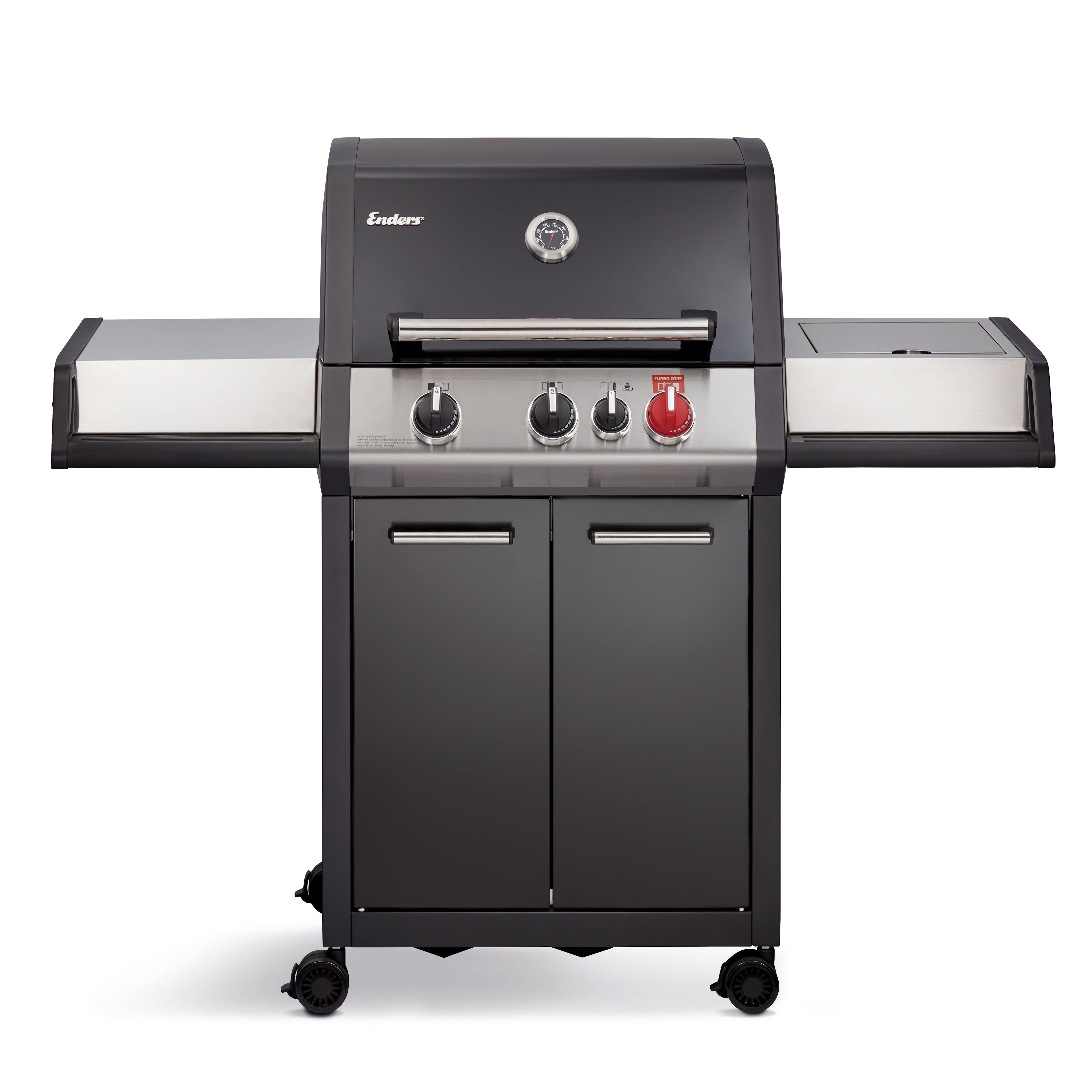 Enders Monroe Pro Black 3 K Turbo Gas BBQ