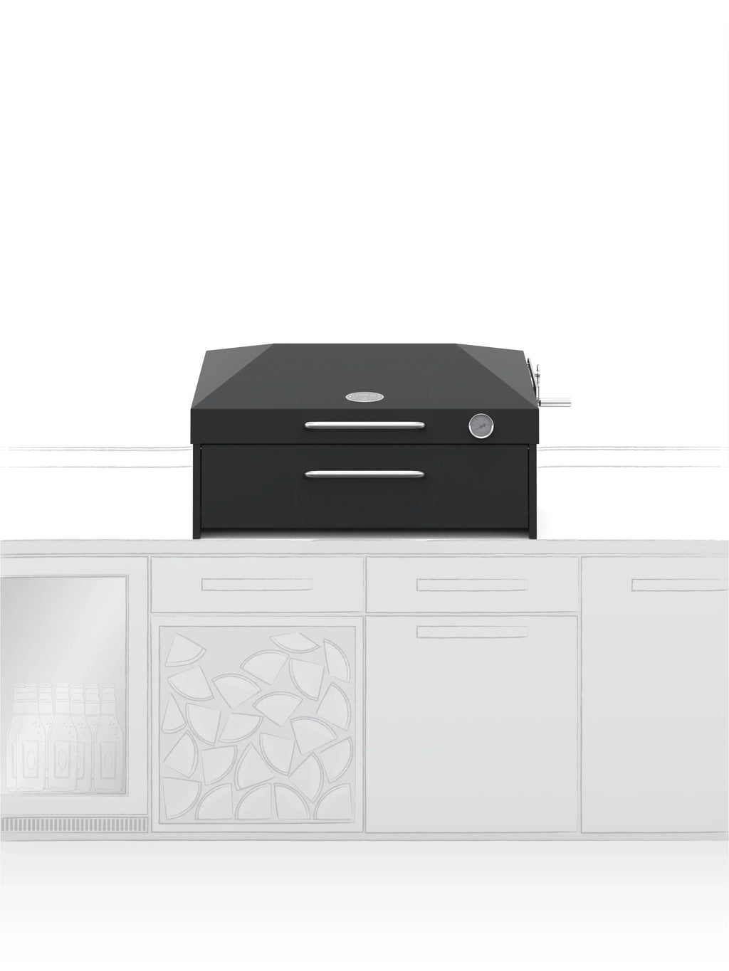 Flamery Small Asado Pro 3.1 Built-In with Full Grill