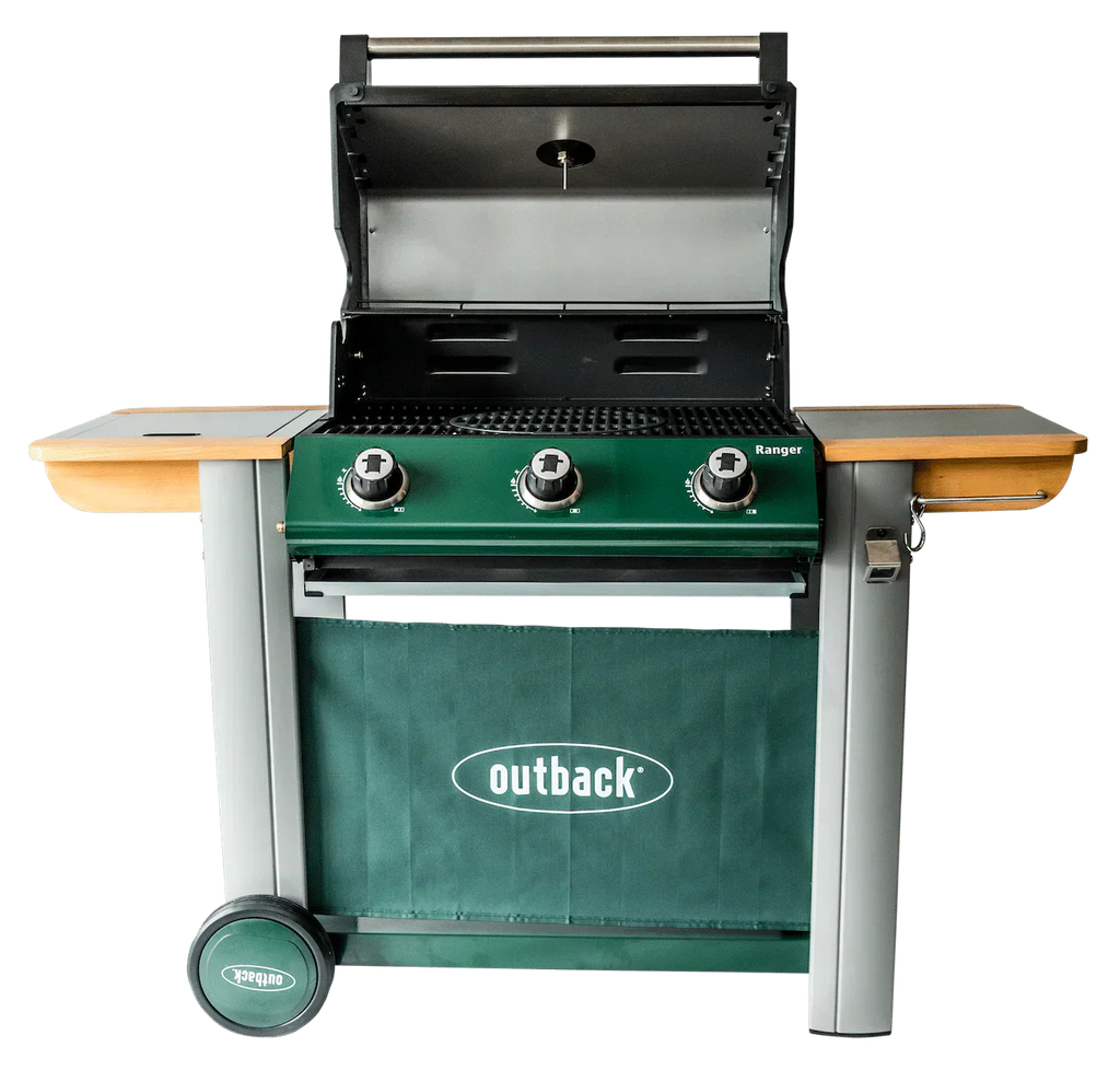 Outback Ranger Hybrid 3 Burner Gas BBQ