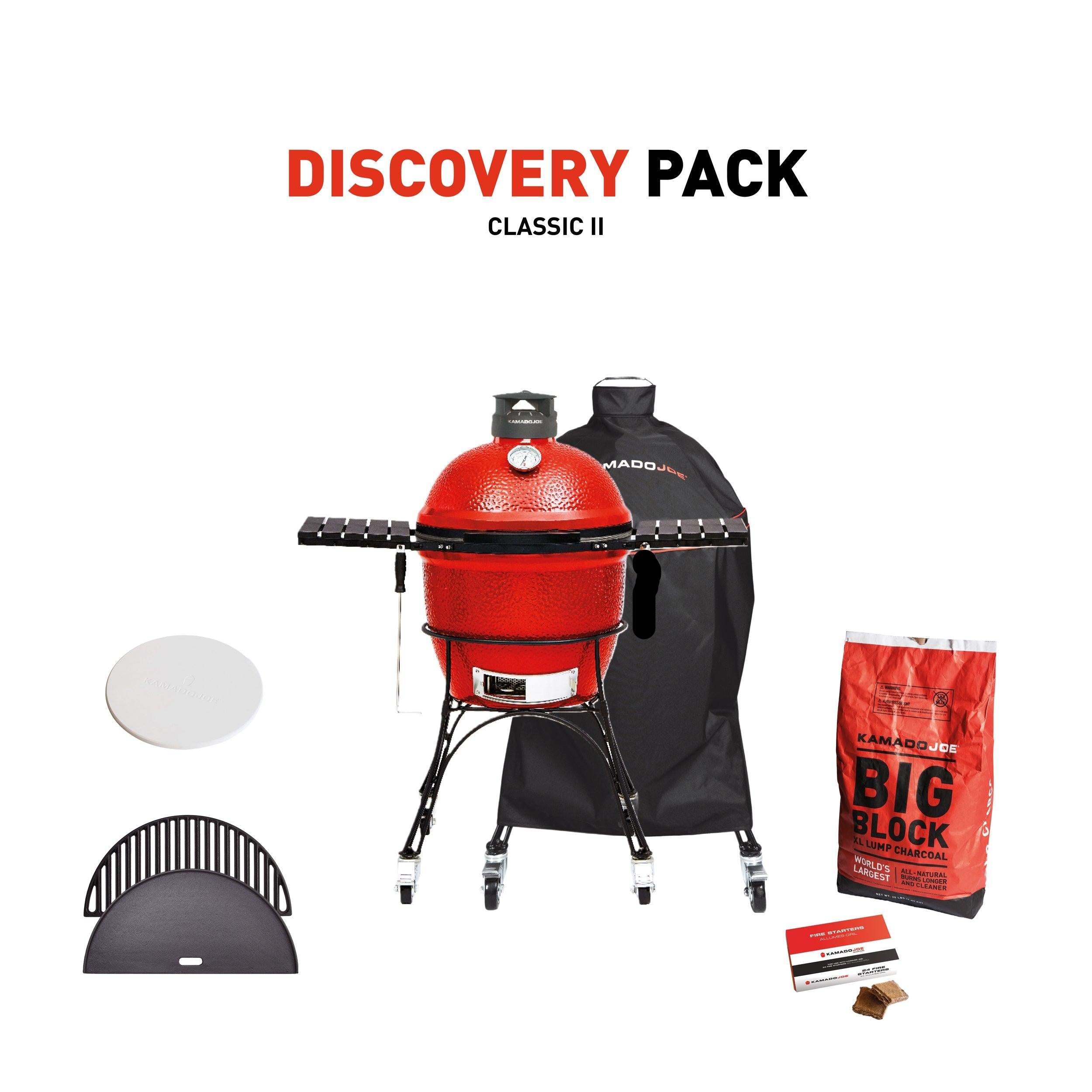 Kamado Joe Classic II with Discovery Pack