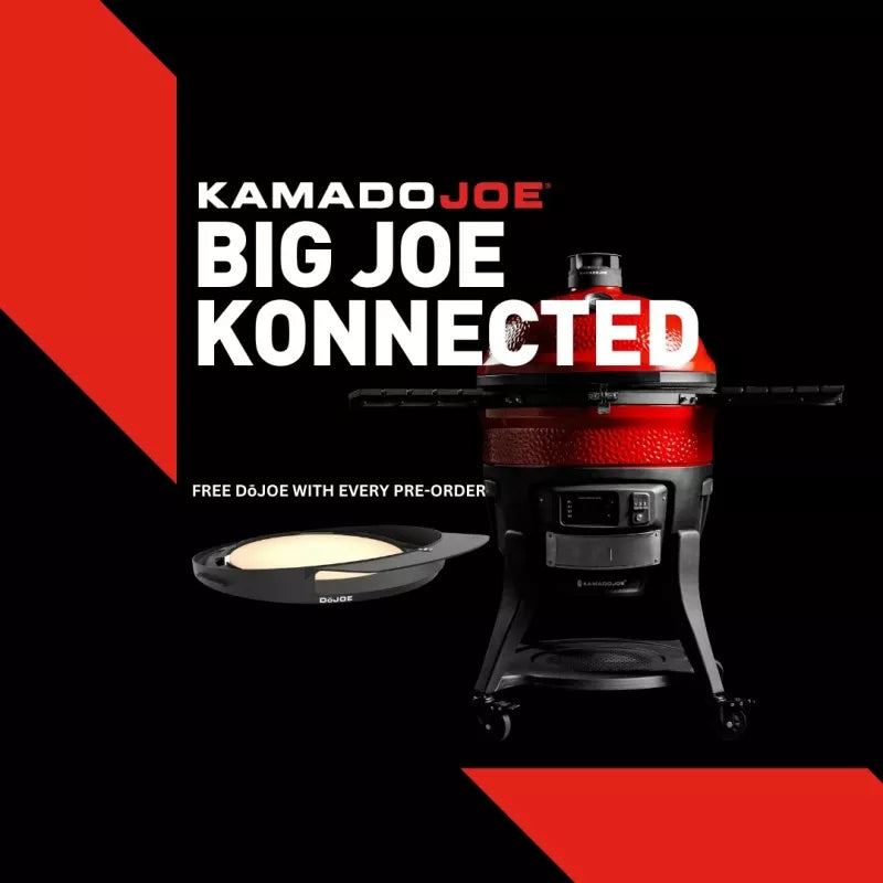Big Joe Konnected Kamado Joe Ceramic Charcoal BBQ